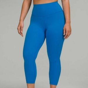 Lululemon Wunder Train High Rise crop 23”